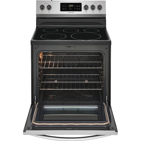 Frigidaire Frigidaire 30-in. Electric Smooth Top Freestanding Range FFEF3054TS